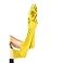 Leg Avenue Women's Extra Long Satin Gloves, Yellow
