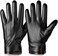 Alepo Winter Leather Gloves for Men, Warm Thermal Touchscreen Texting Typing Dress Driving Motorcycle Gloves Wool Lining
