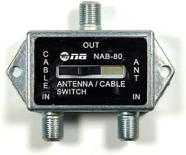 Philmore Coaxial A/B Game Antenna Cable TV CATV Switch