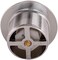 EZ-FLO Eastman Tip-Toe Bath Drain Assembly Kit with Flange and Drain Washer, 1-1/2 Inch x 11.5 Inch Coarse Thread, Chrome Plated, 35235