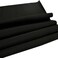Mybecca Waterproof Canvas Marine Fabric 600 Denier Indoor/Outdoor PU Backing UV Protector Black 1 Yard