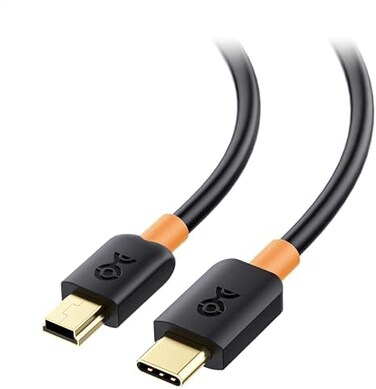 كيبل ماترز كيبل USB 2.0 نوع سي (USB-C) الى ميني بي (ميني USB) بطول 6 اقدام 201004-BLK-2 متر