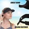 USHAKE Sports Sun Visor for Man or Woman in Golf Running Jogging Tennis Hiking