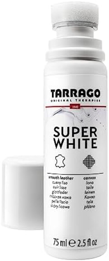Tarrago Unisex-Adult Super White Aplicador 75 ml Shoe Treatments &amp; Polishes