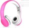 LilGadgets Connect+ Premium Volume Limited Wired Headphones with SharePort for Children/Kids (Pink)