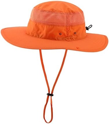 Connectyle Outdoor Mesh Sun Hat Wide Brim UV Sun Protection Hat Fishing Hiking Hat