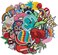 RF-patch Patch 31PCS Assorted Styles Embroidered Sew On/Iron On Patches Applique Clothes Dress Plant Hat Jeans Sewing Flowers Applique DIY Accessory (RF-98) &hellip; &hellip;