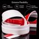 Suptikes Changlian Self -adhesive Door Draft Blocker,Rubber Weather Stripping Door Bottom Seal for Soundproof,Windproof and Prevent Bugs,2" W x 39" L(White)