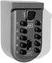 Guestway Digital Key Lock Box Wall Mount Safe Storage Lock Push Button Combination for Realtor Home Owners Family Memembers or Outdoor Use
