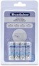 Beadalon Artistic Wire 305B-121 Crimp Tube Variety Pack #1-4 Silver, Plated, 600-Piece