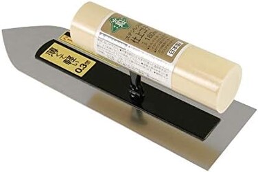 Midorikanechou Green Length Stainless Steel Finish Trowel, Plate Thickness: 0.01 inches (0.3 mm), 7.1 inches (18