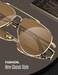 LUENX Aviator Sunglasses for Women Men Polarized Lens with Accessories - UV 400 Protection 60MM