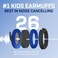 Vanderfields Hearing Protection - Noise Protection Headphones - Passive Earmuffs Child - Capsule Ear Protectors School, Drums, Autists, Concert, Boys, Girls - 3-16 Years - 26 dB SNR