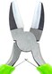 Cousin 4469 Nylon Jaw Craft and Jewelry Pliers Green 5 1/2" 1