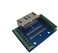 MDFLY Dual RJ45 Ethernet Connector Breakout Board w/LED Screw terminals