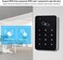 OBO HANDS RFID Standalone Keypad Access Control Card Reader with Digital Keypad+10 EM4100 tags for Home/Apartment/Factory Secure System (T22)