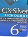 Maxell 214016 120 Minute Gx Silver Video Tape