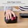 ELECOM HUGE Trackball Mouse, 2.4GHz Wireless, Finger Control, 8-Button Function, Precision Optical Gaming Sensor, Palm Rest Attached, Smooth Red Ball, Windows11, macOS (M-HT1DRBK)