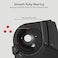 ELECOM HUGE Trackball Mouse, 2.4GHz Wireless, Finger Control, 8-Button Function, Precision Optical Gaming Sensor, Palm Rest Attached, Smooth Red Ball, Windows11, macOS (M-HT1DRBK)