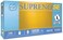 قفازات سوبرينو من النتريل خالية من البودرة SU690L من مايكرو فليكس (MFXSU690L) الفئة: قفازات النتريل الطبية