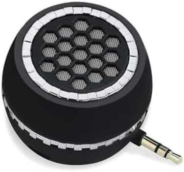 Leadsound Wireless Speakers, Crystal Portable mini Speaker with 3.5mm Aux Audio Jack Plug in Clear Bass Micro USB Port Audio Dock for Smart Phone, for iPad, computer (Black)