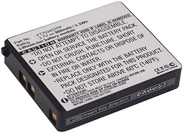 Cameron Sino 900Mah Lithium Battery For RAZER Mamba Gaming Wireless Mouse Part: FT703437PP, RZ03-00120100-0000, Model : RC03-001201
