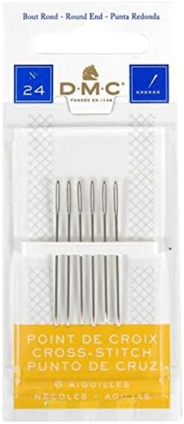 DMC CREATIVE WORLD Size 24 Cross Stitch Needles