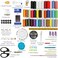 VELLOSTAR Portable Hand Sewing Kit for Adults &amp; Beginners &ndash; Needle and Thread Kit for Home Clothing Repairs &ndash; Sewing Kit with 36-Color Threads, Sewing Supplies &amp; Accessories for Small Repairs