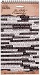 Tim Holtz Idea-ology Advantus Spiral Bound Sticker Book 4.5-inch x 8.5-inch Small Talk