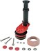 Korky 4030PK Adjustable Toilet Flush Valve and Flapper Kit and Tank to Bowl Gasket Kit, 2-Inch