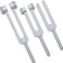 SURGICAL ONLINE Set of 3 pcs Aluminum Sensory Tuning Forks C 128 256 512