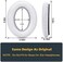 GEVO Premium Replacement Ear Pads Compatible for Bose QC35 &amp; QC35ii Over-Ear Headphones Made - Comfortable Adaptive Memory Foam and Extra Durable Earpads Kit for Bose QuietComfort 35 &amp;35ii(White)