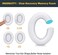 GEVO Premium Replacement Ear Pads Compatible for Bose QC35 &amp; QC35ii Over-Ear Headphones Made - Comfortable Adaptive Memory Foam and Extra Durable Earpads Kit for Bose QuietComfort 35 &amp;35ii(White)