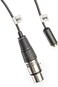 Movo TCB2 XLR (Female) Microphone to TRRS (Male) Smartphone Adapter with Headphone Jack for iPhone and Android