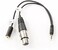 Movo TCB2 XLR (Female) Microphone to TRRS (Male) Smartphone Adapter with Headphone Jack for iPhone and Android