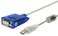 Gearmo USB to RS-232 Serial Adapter for Windows 10, 7 (32/64bit) FTDI Chip Pro Adapter