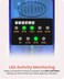 Gearmo USB to Serial RS-232 Adapter with LED Indicators, FTDI Chipset, Supports Windows 11/10/8.1/8/7, Mac OS X 10.6 and Above