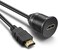 كيبل تثبيت مسطح للوحة HDMI - كيبل تمديد HDMI بطول 1 متر بطول 3 قدم للسيارة والقارب والدراجة النارية
