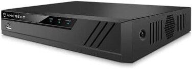 امكرست مسجل فيديو NV4108E-HS 4K 8CH POE NVR (1080p/3MP/4MP/5MP/6MP/8MP/4K) مسجل فيديو شبكة POE يدعم حتى 8×8MP/4K، 8 قنوات طاقة عبر الايثرنت يدعم حتى 6TB HDD (غير متضمنة)
