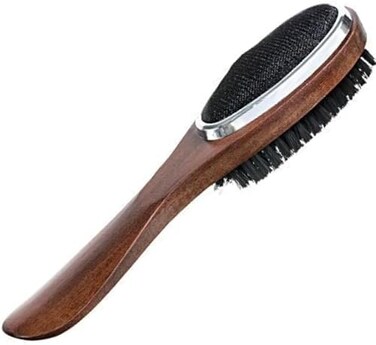 هوم ات فرشاة ملابس 3 في 1 للعناية بالملابس ومزيل الوبر - فرشاة وبر وبوق حذاء