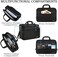 Ytonet 17-Inch Laptop Bag, Travel Bag With Organizer, Large Expandable Hybrid Shoulder Bag, Water-Resistant For Men And Women, Suitable For 17-Inch And 15.6-Inch Laptops, Computers, And Tablets.