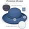 Wallaroo Hat Company Wallaroo Womens Casual Traveler UV Hat - UPF50+ Sun Protection (Adjustable &amp; Packable)