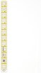 Omnigrid Quilter's Ruler, 1" x 12-&frac12;", Clear