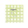 Omnigrid 5-1/2-Inch by 5-1/2-Inch Non-Slip Quilter's Ruler