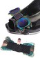 Shoe Accessories Douqu 2 Pcs Handmade Elegant Peacock Feathers Christmas Birthday Party Boots Clips Decoration Removable Charms