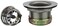 Plumb Pak Keeney 878PC Stainless Steel Junior Duo Bar Sink Strainer with Basket, Fits 2-Inch or 2-1/2-Inch Openings, Polished Chrome