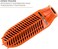 DryGuy Travel Dry Boot and Shoe Dryer and Warmer, Orange (02139), Black