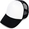 DALIX Two Tone Trucker Hat Summer Mesh Cap with Adjustable Snapback Strap