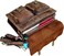 cuero Cuero 15 Inch Retro Buffalo Hunter Leather Laptop Messenger Bag Office Briefcase College Bag