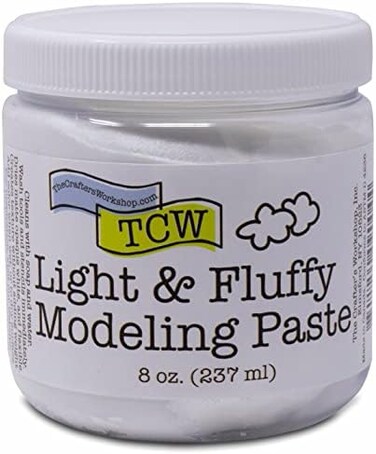 The Crafter's Workshop Modeling Paste 8oz Light/Flu